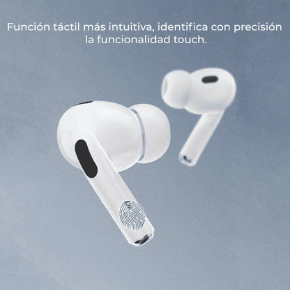 Audífonos Bluetooth Táctiles con Cancelación de Ruido